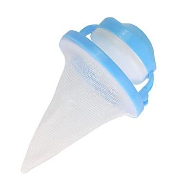 Imagem de GLOGLOW Saco de Malha Flutuante para Remoção de Fiapos para Máquina de Lavar, Filtro de Roupa de Nylon, Coletor de Pêlos de Animais de Estimação, 9,5x12,5 Cm, Verde/rosa/azul para Máquina de Lavar,