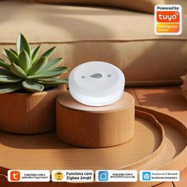 Imagem de Sensor De Vazamento De Água Inteligente Zigbee 3.0 Detector De Inundaç