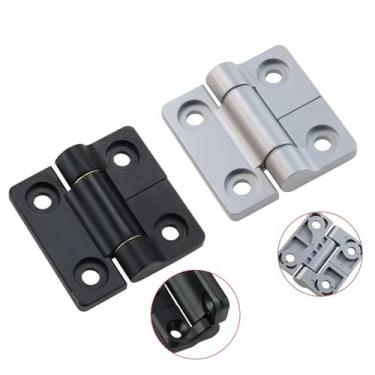 Imagem de Dobradiça quadrada de torque de liga de zinco com função de parada aleatória, 1 peça (fosco-2,0 Nm)