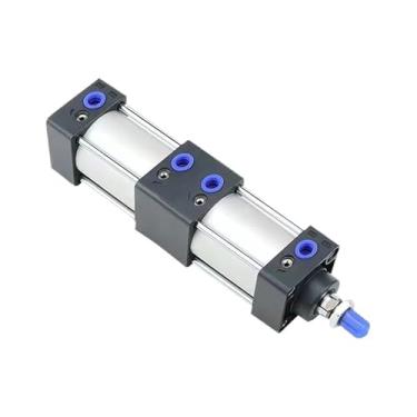 Imagem de SCT40/50/63 Cilindro Série Multi Posição com Cilindro de Aumento de Força Dupla com Alto Impulso 25-1000 mm Curso Dupla Ação (SCT50, Loja 100 mm)