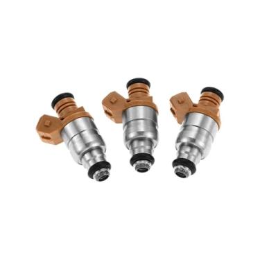 Imagem de 3 peças de injetor de combustível de carro ADG02801 96351840 96518620 96620255 compatível com Chevrolet Matiz M200 M250 Hatchback 0.8 1.0 796ccm 995ccm 2005-11
