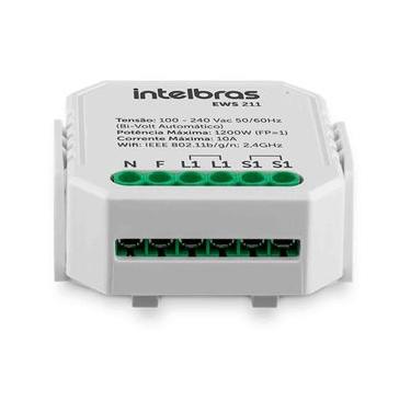 Imagem de Minicontrolador Smart Wi-Fi Com Entrada Para 1 Interruptor EWS211, Compativel Com Alexa E Google, App Izy Smart