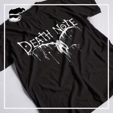 Imagem de Camiseta Death Note Ryuk Unissex 100% Algodão - Kamisetas Otaku, Preto