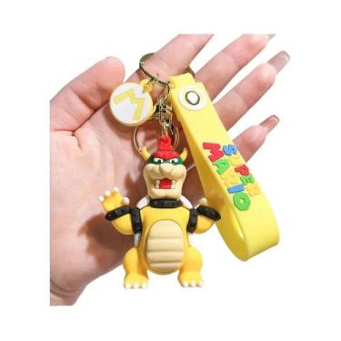 Imagem de Chaveiro Super Mario, Brinquedo Mario Bros, Luigi, Toad, Yoshi, Bowser