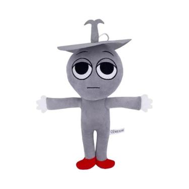 Imagem de Brinquedos De Pelúcia Para Crianças Sprunki, Bonecos Humanoides Macios