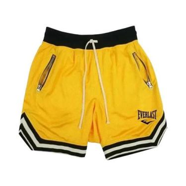 Imagem de Bermuda De Basquete Casual Masculina De Verão Em Malha Respirável EVER