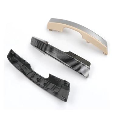Imagem de Compatível Com Toyota Corolla Levin 2014-2018 7464602430 Maçaneta Interna Da Porta Dianteira Do Carro Painel De Acabamento Apoio De Braço Capa Interna(Carbon Fiber-R)