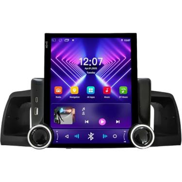 Imagem de 4 + 64 GB Android 15 8 núcleos para Toyota Corolla Radio 2005-2012 estéreo para carro com DSP sem fio integrado Carplay Android Auto com câmera de backup 9,7 polegadas IPS tela sensível ao toque