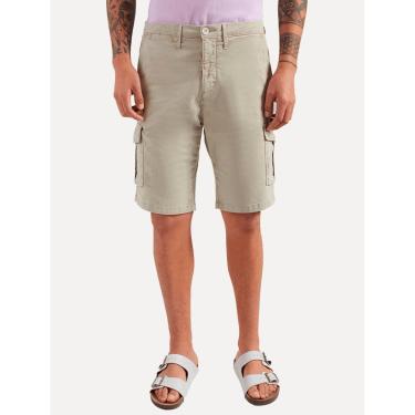 Imagem de Bermuda Original Penguin Masculina Chino Stretch Linho Cáqui-Masculino