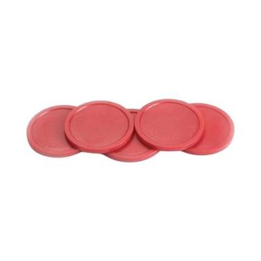 Imagem de Mini Air Hockey Table Pucks para crianças, disco durável, vermelho, 51