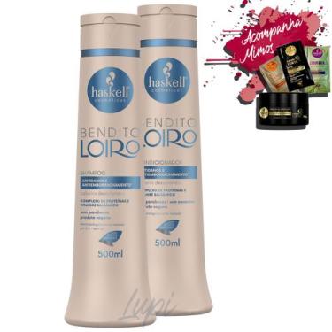 Imagem de Kit Haskell Bendito Loiro Shampoo Condicionador 500ml