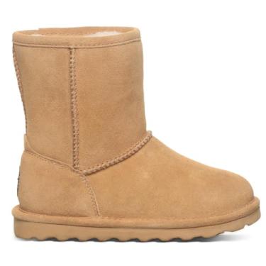Imagem de BEARPAW Elle Youth Várias cores | Bota de camurça clássica | Bota juvenil sem cadarço | Bota de inverno confortável, Café Gelado, 16