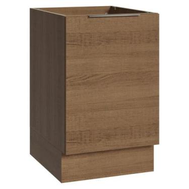 Imagem de Balcão de Cozinha 50cm 1 Porta (Sem Tampo) Rustic Stella Madesa, Rusti