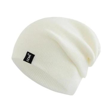 Imagem de Gorro De Inverno Tricotado Unissex Em Várias Cores Com Etiqueta Decora