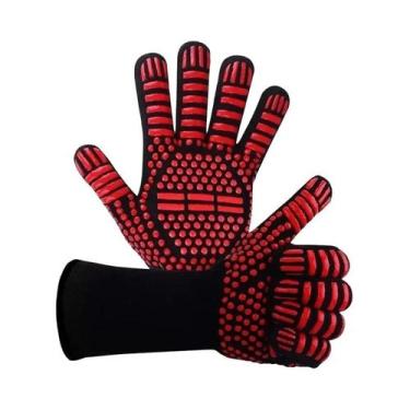 Imagem de Luvas De Forno E Churrasco Resistentes a Altas Temperaturas, Antichama