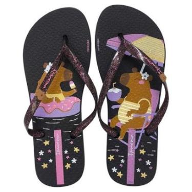 Imagem de Chinelo Infantil Menina Delicado Capivara Ipanema Kids-Feminino