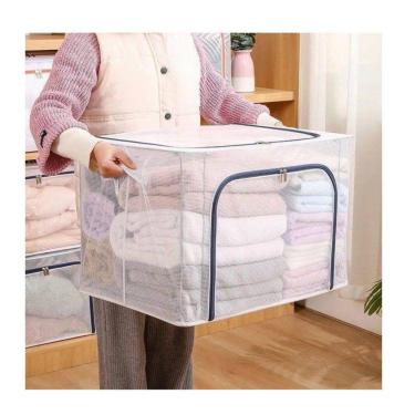 Imagem de Caixa Organizadora Roupas De Cama, Mesa E Banho 100 Litros