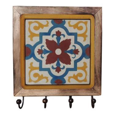 Imagem de Cabideiro Madeira Porta Chaves - Estilo Rústico, A1