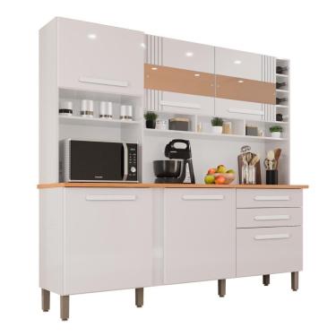 Imagem de Cozinha 6 Portas 2 Gavetas Amanda Com Espelho