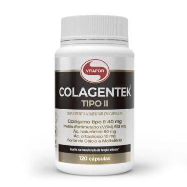 Imagem de Colagentek Colágeno Tipo ll 120 Cápsulas Vitafor