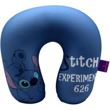 Imagem de Almofada Pescoço Micropérolas Stitch - ZonaCriativa