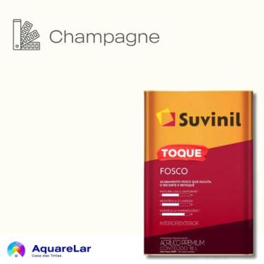 Imagem de Toque Fosco Suvinil 16L, CHAMPAGNE