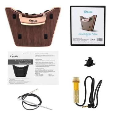 Imagem de Microfone Ajustável Para Captura De Som De Guitarra Com Modos Duplos P