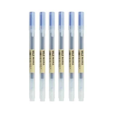 Imagem de Conjunto De Canetas Gel Pretas, Vermelhas E Azuis 038 05mm, 6-8 Peças 