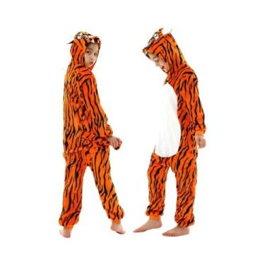 Imagem de Pijama De Inverno Para Crianças Dalmata Panda Dinossauro Unicórnio Kig