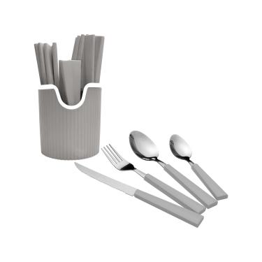 Imagem de Faqueiro Dynasty Monte 25 Peças Cabo Plástico Inox