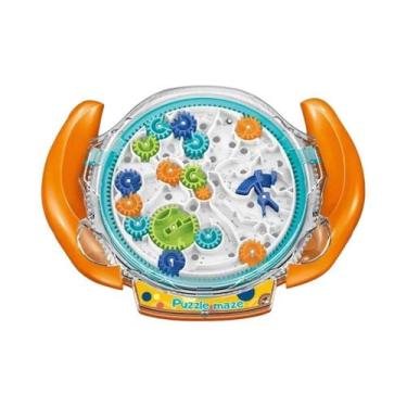 Imagem de Quebra-Cabeça Criativo 3D Labirinto De Engrenagens Com Bola De Equilíb