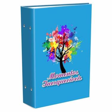 Imagem de Álbum Momentos Inesqueciveis Azul 512 Fotos 10X15