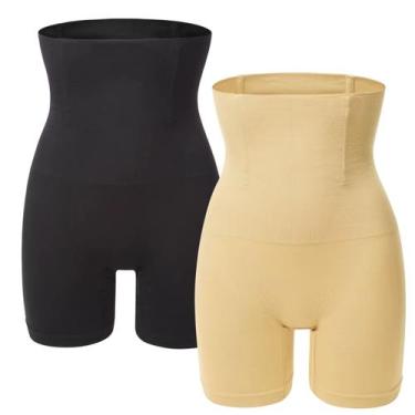 Imagem de Kit 2 Short Modelador Cinta Zero Barriga Levanta Bumbum - SOPHIA MODAS