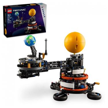 Imagem de Kit de construção LEGO Technic Planeta Terra e Lua em órbita 526 peças para crianças a partir de 10 anos