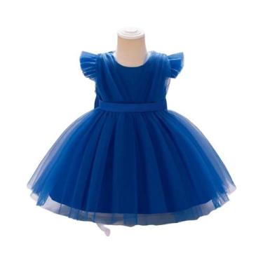 Imagem de Vestido De Princesa Em Tule Rosa Para Bebês E Meninas Pequenas, Elegan