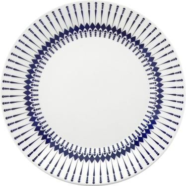 Imagem de Jogo Pratos Rasos E Xicaras 12 Peças Biona Colb Oxford® Cerâmica