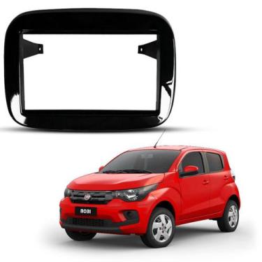 Imagem de Moldura Painel 2din Chines Japones MP5 7 Polegadas Fiat Mobi - Ludovic