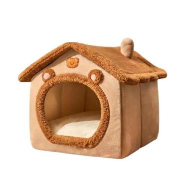 Imagem de Casa Para Animais De Estimação Dobrável E Lavável Para Gatos E Cães Pe