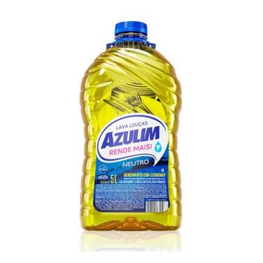 Imagem de Detergente Neutro Lava Louças 5 Litros Azulim
