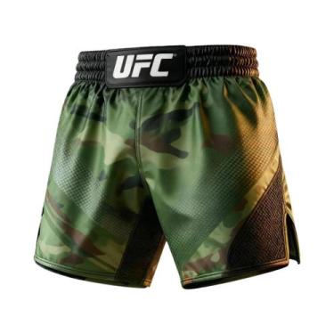 Imagem de Shorts De Treino MMA UFC De Secagem Rápida E Respirável Para Homens E 