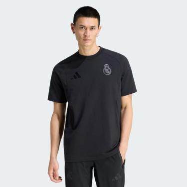 Imagem de Camiseta Adidas Real Madrid Travel Preta, G