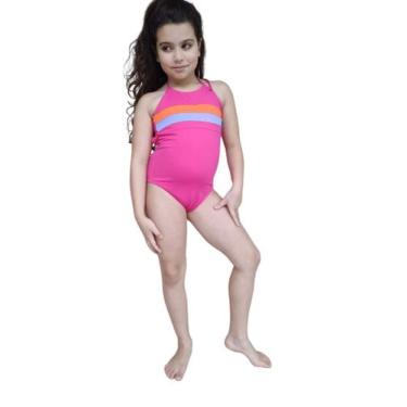 Imagem de Maio Infantil Juvenil Criança Uv50+ Liso Multifunções - DANI LINGERIE,