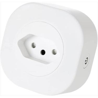 Imagem de Tomada Inteligente Wi-fI Plugue 10A JWCOM Tuya Alexa Smart