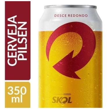 Imagem de Cerveja Skol Pilsen 350Ml Pack 12 Latas Fardo
