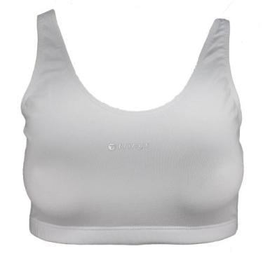 Imagem de Top Trinys Isla Básico Suplex A-023 Feminino, G, Branco