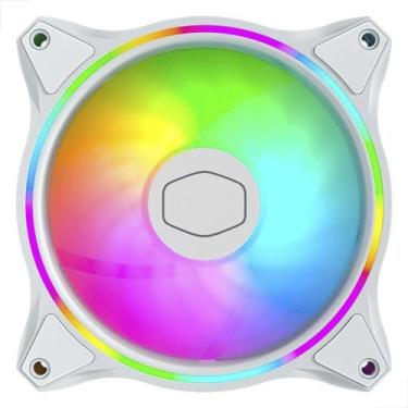 Imagem de Cooler Master Masterfan BRANCO MF120 HALO2 120m RGB Gabinete
