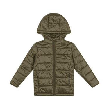 Imagem de Jaqueta Infantil Trick Nick Menino Puffer Verde Matte 1095012, 06, Ver