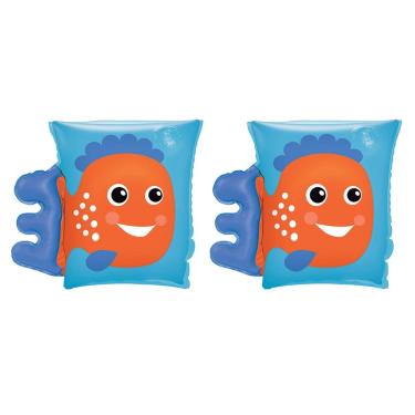 Imagem de Boia de Braço Infantil Inflável Peixinho Azul Mor