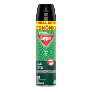 Imagem de Inseticida aerossol baygon ação total tradicional 360ml/217g