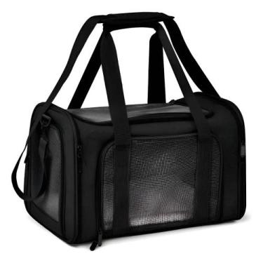 Imagem de Bolsa de Transporte Pet Premium - Expansível com Base Macia - - NoBran